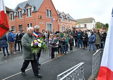 Image de la cérémonie du 11 novembre 2016