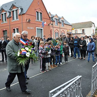 Image de la cérémonie du 11 novembre 2016